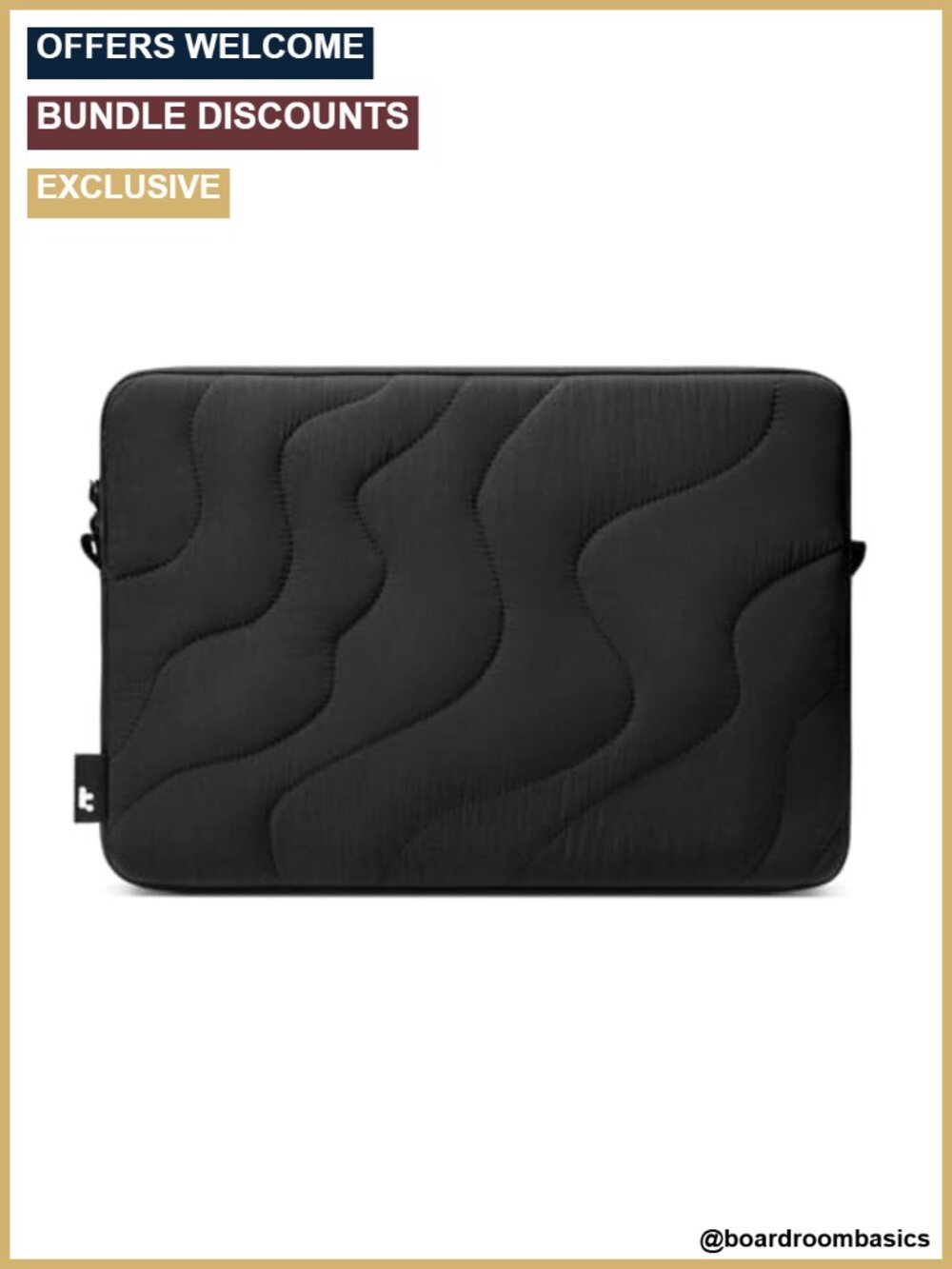 Recycled Puffer Laptop Sleeve 13-inch MacBook Air Shockproof Water Resistant